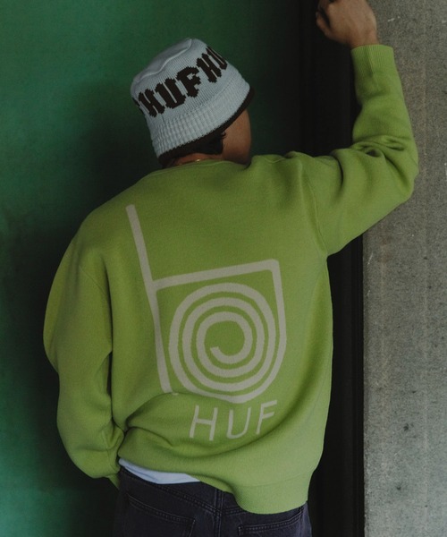 HUF（ハフ）の「CLASSIC KNIT BUCKET HAT（ハット・メンズ・ベージュ系その他/ブラック・ONE SIZE）」の19枚目の写真