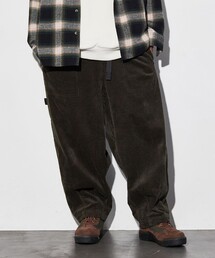 FREAK'S STORE | ルーズフィット 6Wコーデュロイ ウェービングベルト クロップドパンツ/コーデュロイパンツ(その他パンツ)
