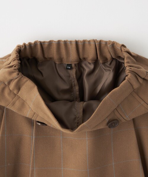 green label relaxing（グリーンレーベルリラクシング）の「チェック ベスト + タックスカート セット / キッズ 100cm-130cm（スーツセット・キッズ・その他1・100cm/110cm/120cm/130cm）」の22枚目の写真