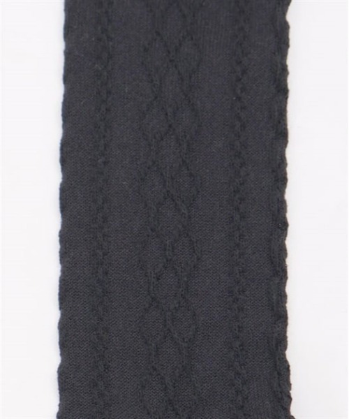 axes femme(アクシーズファム)の「シアーリボンラメハイソックス(ソックス/靴下・キッズ・ブラック/ホワイト・FREE)」の6枚目の写真