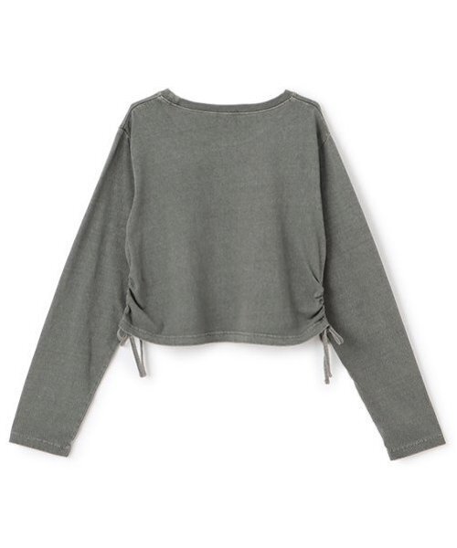 LOVETOXIC(ラブトキシック)の「【LTXC】【綿100%】ピグメントちびT(Tシャツ/カットソー・キッズ・チャコール/ブラウン・S/M/L)」の11枚目の写真