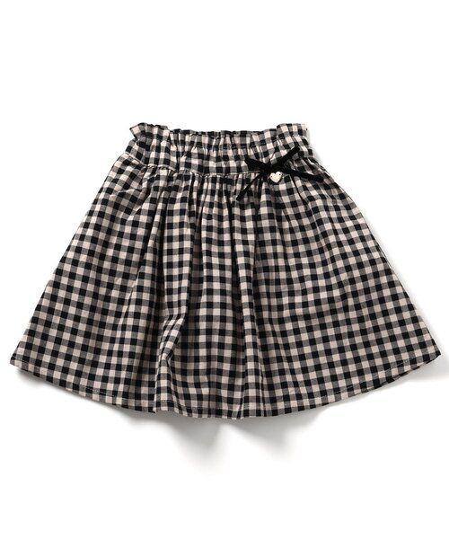 apres les cours（アプレレクール）の「【リンク】インパンツ付きギャザースカート（スカート・キッズ・ブラック/レッド/キナリ・80/90/100/110/120/130/140）」の16枚目の写真