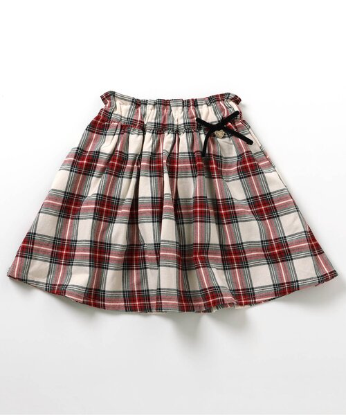 apres les cours（アプレレクール）の「【リンク】インパンツ付きギャザースカート（スカート・キッズ・ブラック/レッド/キナリ・80/90/100/110/120/130/140）」の21枚目の写真