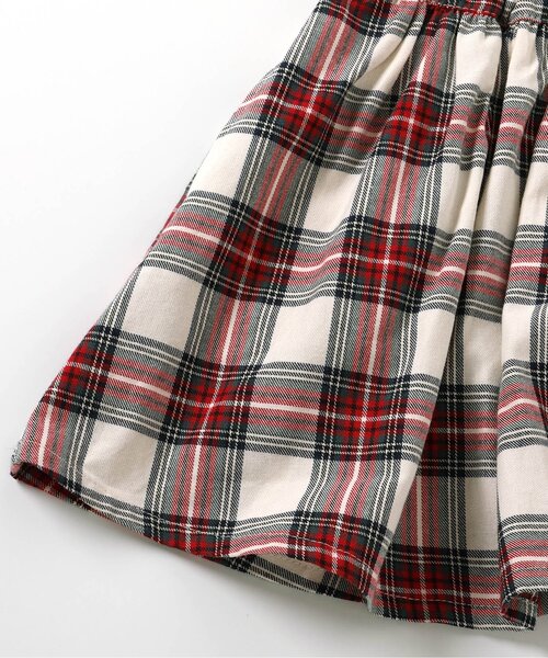 apres les cours（アプレレクール）の「【リンク】インパンツ付きギャザースカート（スカート・キッズ・ブラック/レッド/キナリ・80/90/100/110/120/130/140）」の6枚目の写真