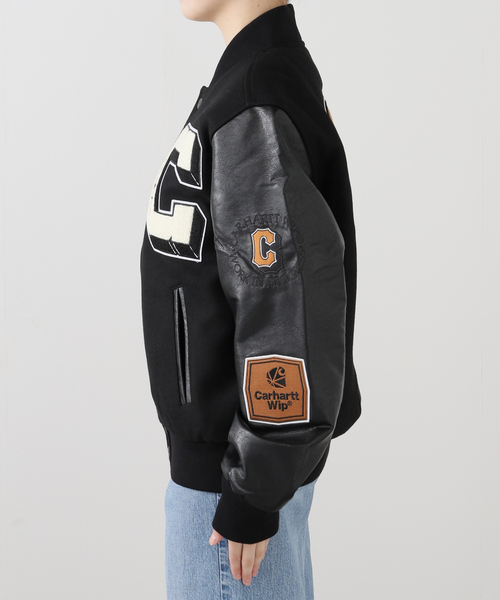 Carhartt WIP(カーハートダブリューアイピー)の「【CARHARTT WIP】 BROWN DUCKS BOMBER I033855(その他アウター・レディース・ブラック・X-SMALL)」の11枚目の写真