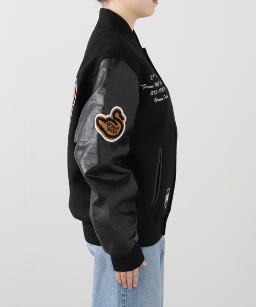 Carhartt WIP(カーハートダブリューアイピー)の「【CARHARTT WIP】 BROWN DUCKS BOMBER I033855(その他アウター・レディース・ブラック・X-SMALL)」の13枚目の写真