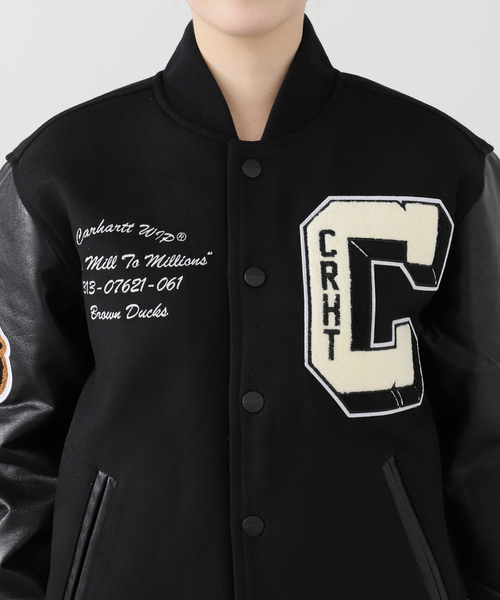 ジャケット・アウター BROWN DUCKS BOMBER カーハート Carhartt Carhartt WIP BROWN DUCKS BOMBER