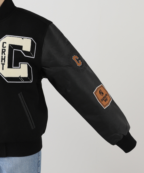Carhartt WIP(カーハートダブリューアイピー)の「【CARHARTT WIP】 BROWN DUCKS BOMBER I033855(その他アウター・レディース・ブラック・X-SMALL)」の16枚目の写真