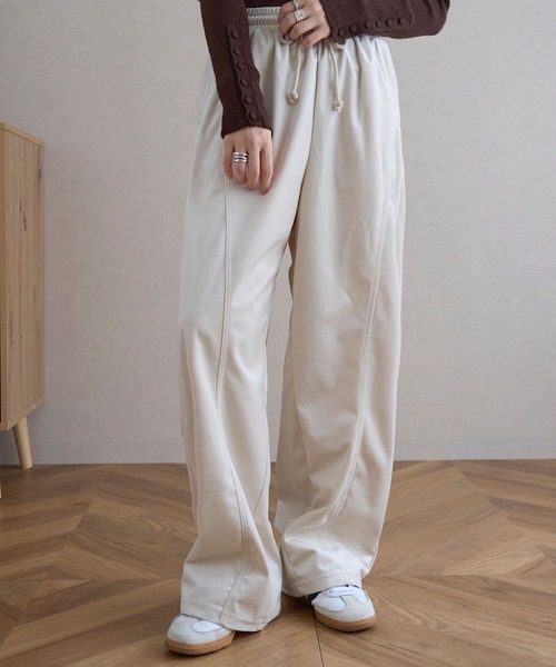 セール】バレルレッグベロアカーブパンツ（その他パンツ）｜KOBE