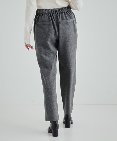 SHOO・LA・RUE（シューラルー）の「◆【洗える】あったか両面起毛テーパードパンツ（その他パンツ・レディース・グレー系1/ベージュ系1/チャコールグレー/ブラック・01/02/03/04/05）」の6枚目の写真