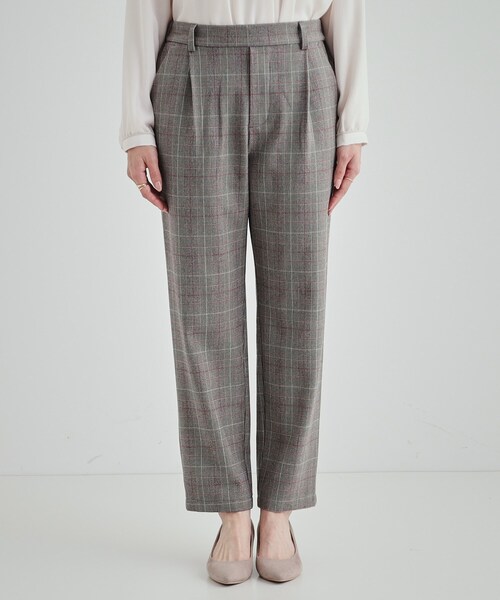 SHOO・LA・RUE（シューラルー）の「◆【洗える】あったか両面起毛テーパードパンツ（その他パンツ・レディース・グレー系1/ベージュ系1/チャコールグレー/ブラック・01/02/03/04/05）」の21枚目の写真