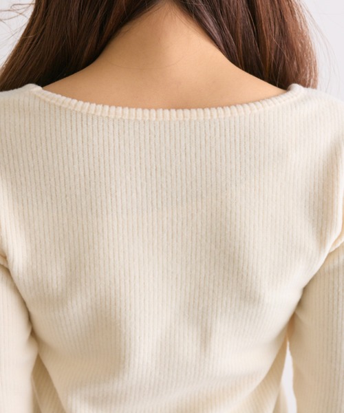 OLIVE des OLIVE(オリーブデオリーブ)の「【SNSで大バズり中!】ドッキングプルオーバー(Tシャツ/カットソー・レディース・ピンク/ブラック/アイボリー・FREE)」の8枚目の写真