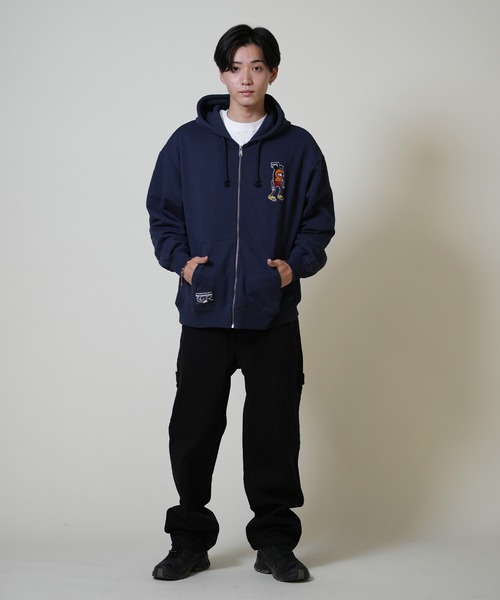 セール】【限定】TOY MACHINE/トイマシーン フルジップパーカー