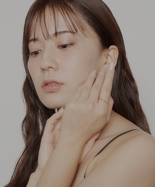 AKEL(アケル)の「【AKEL】アケル/ ジルコニアリング / 金属アレルギー対応リング(サージカルステンレス)(リング・レディース・ゴールド・#11/#15/#13)」の5枚目の写真