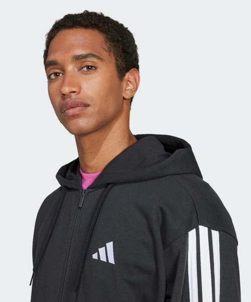 パーカー Sport Essentials フレンチテリーフルジップ レディース New Balance｜Sport Essentials フレンチテリーフルジップ