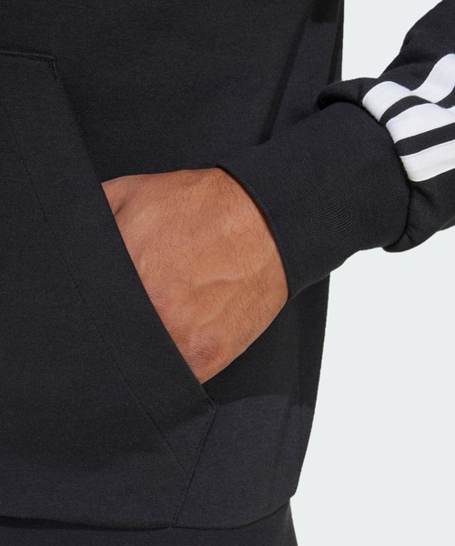エッセンシャルズ スリーストライプス フレンチテリー フルジップパーカー / アディダス adidas（パーカー）｜adidas（アディダス）