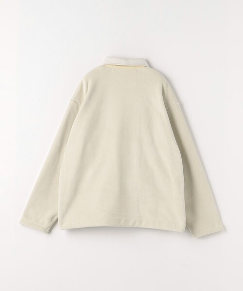 CITEN(シテン)の「<CITEN>フリースボンディングワークジャケット(その他アウター・メンズ・グレー/ブラック/オフホワイト・M/L)」の4枚目の写真