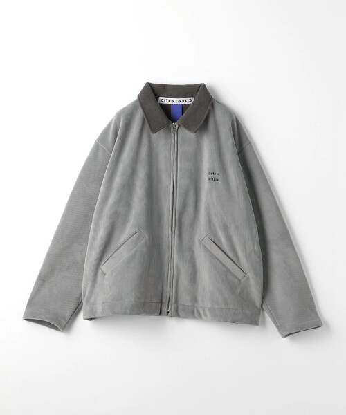 CITEN(シテン)の「<CITEN>フリースボンディングワークジャケット(その他アウター・メンズ・グレー/ブラック/オフホワイト・M/L)」の12枚目の写真