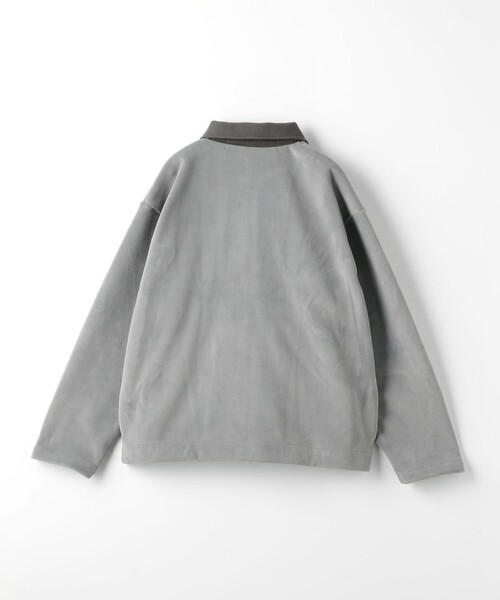 CITEN(シテン)の「<CITEN>フリースボンディングワークジャケット(その他アウター・メンズ・グレー/ブラック/オフホワイト・M/L)」の13枚目の写真