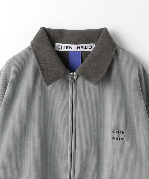 CITEN(シテン)の「<CITEN>フリースボンディングワークジャケット(その他アウター・メンズ・グレー/ブラック/オフホワイト・M/L)」の14枚目の写真