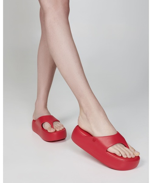 Melissa Free Platform Thong - Black – Jaffi's
