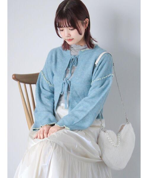 ehka sopo（エヘカソポ）の「メローリボンカーディガン（カーディガン