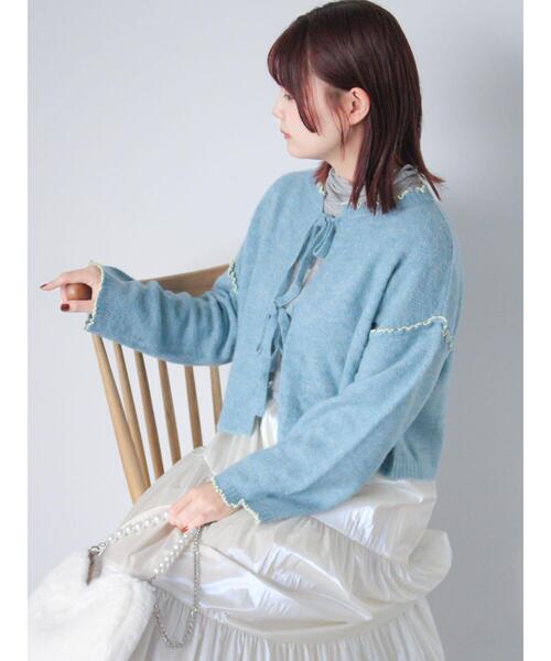 ehka sopo（エヘカソポ）の「メローリボンカーディガン（カーディガン