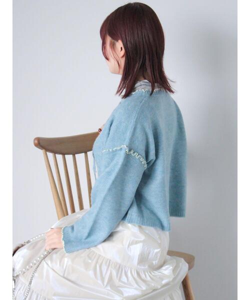 ehka sopo（エヘカソポ）の「メローリボンカーディガン（カーディガン