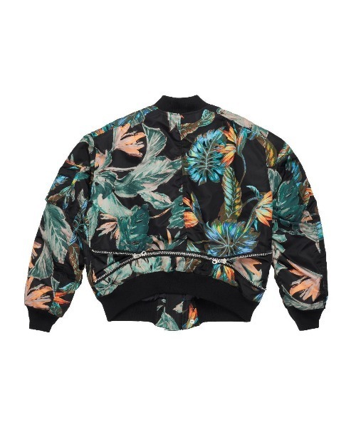 PHENOMENON(フェノメノン)の「【PHENOMENON/ フェノメノン】Bomber Jacket ボンバージャケット(MA-1・メンズ・クリアブラック/ブラック・LARGE)」の6枚目の写真