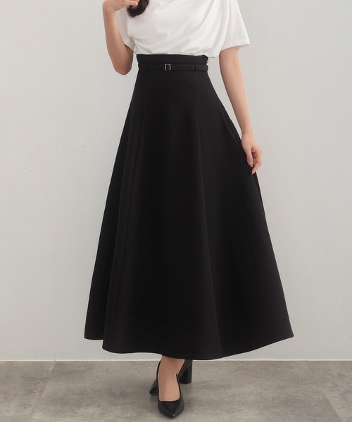 セール】【選べる】細ベルト付きハイウエススカート（マーメイド