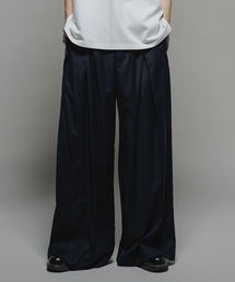 CASPER JOHN | Shadow stripe baggy slacks/シャドーストライプバギースラックス(スラックス)