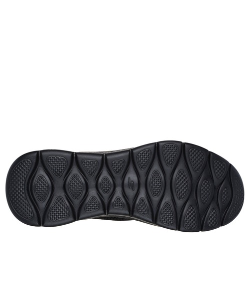 SKECHERS(スケッチャーズ)の「SKECHERS HANDS FREE SLIP-INS GO WALK FLEX-HANDS UP / スケッチャーズ ハンズフリースリップインズ ゴーウォークフレックス ハンズアップ(スニーカー・メンズ・ネイビー/ブラック×ブラック・27cm/26.5cm/26cm/25.5cm/25cm/28cm/27.5cm)」の6枚目の写真