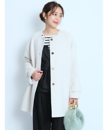 [未使用] JUSGLITTY アイボリー ノーカラージャケット 2458881811.jpg?1734377474