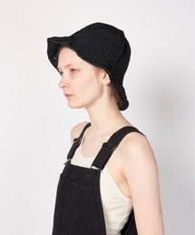 CLANE×KIJIMA TAKAYUKI RAFFIA BOWLER HAT CLANE×KIJIMA TAKAYUKI 今回のコラボレーションアイテムは、天然