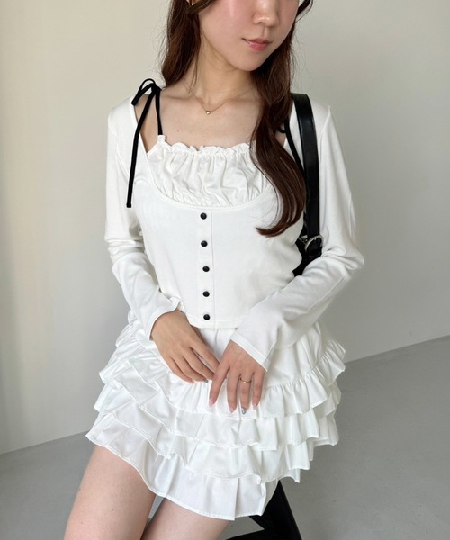 ドッキングトップス（Tシャツ/カットソー）｜one after another NICE