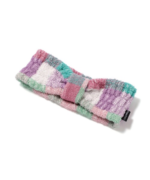 Francfranc（フランフラン）の「抗菌防臭ミックスチェックヘアバンド グリーン（ルームウェア/パジャマ・レディース・グリーン・FREE）」の4枚目の写真