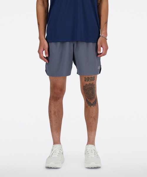 NEW BALANCE(ニューバランス)の「RC ショーツ7インチ(インナー付き)(その他パンツ・メンズ・ブラック/ネイビー/グレー・MEDIUM/LARGE/SMALL/X-LARGE)」の2枚目の写真