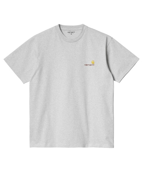 Carhartt(カーハート)の「Carhartt WIP/カーハートダブリューアイピー S/S AMERICAN SCRIPT T-SHIRT 半袖Tシャツ ワンポイント I029956(Tシャツ/カットソー・メンズ・ヘザーグレー/グリーン/ホワイト/ブラック/ナチュラル/ベージュ/ブラウン/ブルー・XL/L/S/M)」の16枚目の写真