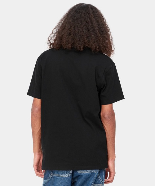 Carhartt(カーハート)の「Carhartt WIP/カーハートダブリューアイピー S/S AMERICAN SCRIPT T-SHIRT 半袖Tシャツ ワンポイント I029956(Tシャツ/カットソー・メンズ・ヘザーグレー/グリーン/ホワイト/ブラック/ナチュラル/ベージュ/ブラウン/ブルー・XL/L/S/M)」の19枚目の写真