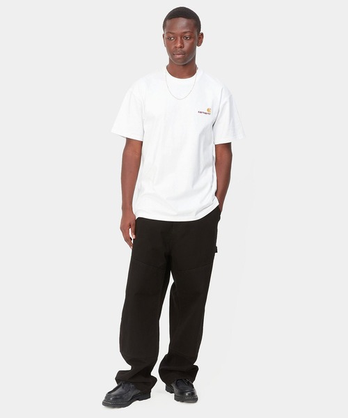 Carhartt(カーハート)の「Carhartt WIP/カーハートダブリューアイピー S/S AMERICAN SCRIPT T-SHIRT 半袖Tシャツ ワンポイント I029956(Tシャツ/カットソー・メンズ・ヘザーグレー/グリーン/ホワイト/ブラック/ナチュラル/ベージュ/ブラウン/ブルー・XL/L/S/M)」の11枚目の写真