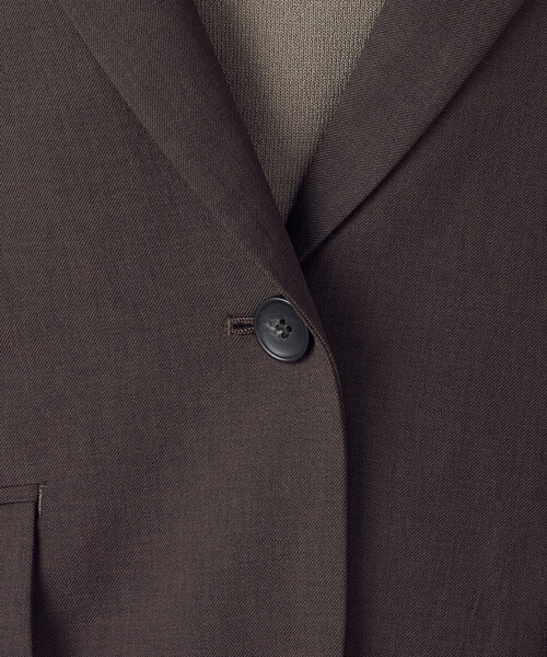 COMME CA ISM(コムサイズム)の「【UVカット・吸汗速乾・接触冷感】kireri ストレッチドライツイル ジャケット(テーラードジャケット・レディース・ダークブラウン/グレイッシュベージュ・SMALL/MEDIUM/LARGE)」の22枚目の写真