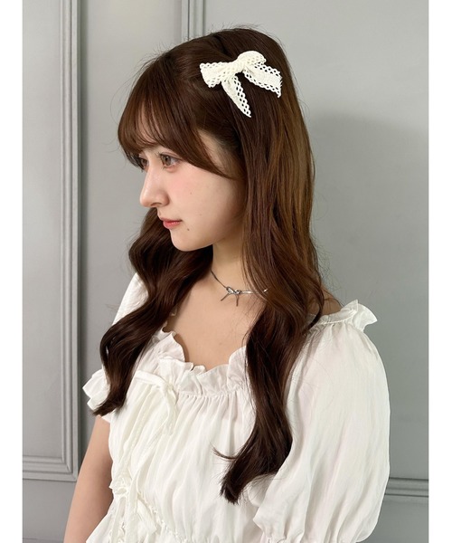 2点セット》レースリボンピン（ヘアピン）｜WEGO（ウィゴー）の