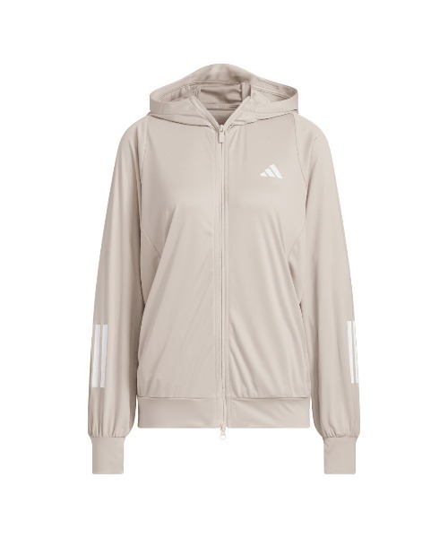 adidas（アディダス）の「アディダス adidas UVニット フルジップフーディー（その他アウター・レディース・ブラック/ベビーピンク/ペールイエロー・S/M/L/XL）」の12枚目の写真