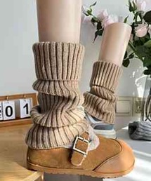 LUGG NAGG（ラグナグ）の「【LUGG NAGG】無地レッグウォーマー（レッグウォーマー）」