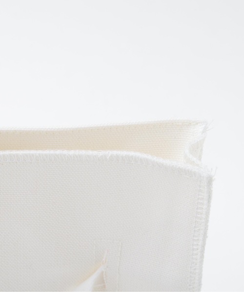 SEA(シー)の「キャンバス パロディー レッスンバッグ(トートバッグ・レディース・ホワイト/ブラック・ONE SIZE)」の11枚目の写真