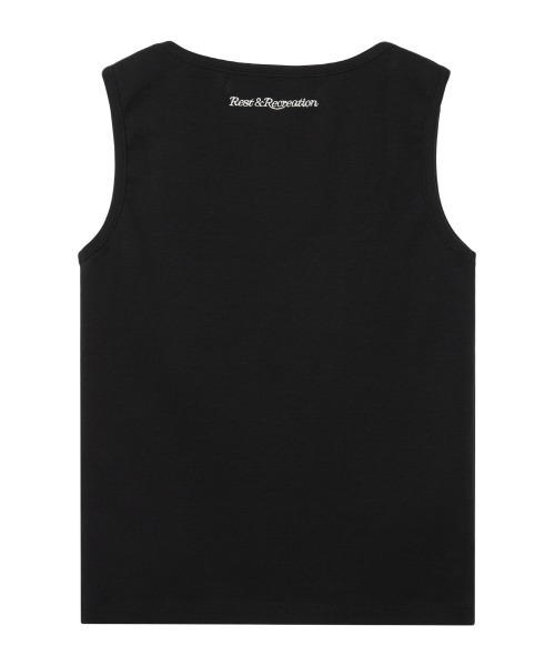 Rest&Recreation/レストアンドレクリエーション WIDE U-NECK TANK TOP