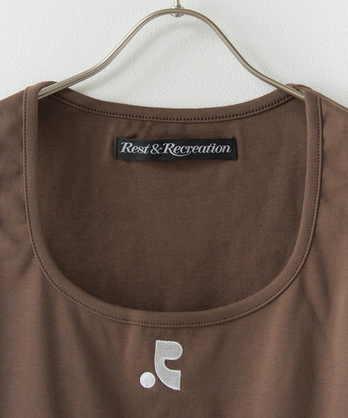 Rest&Recreation/レストアンドレクリエーション WIDE U-NECK