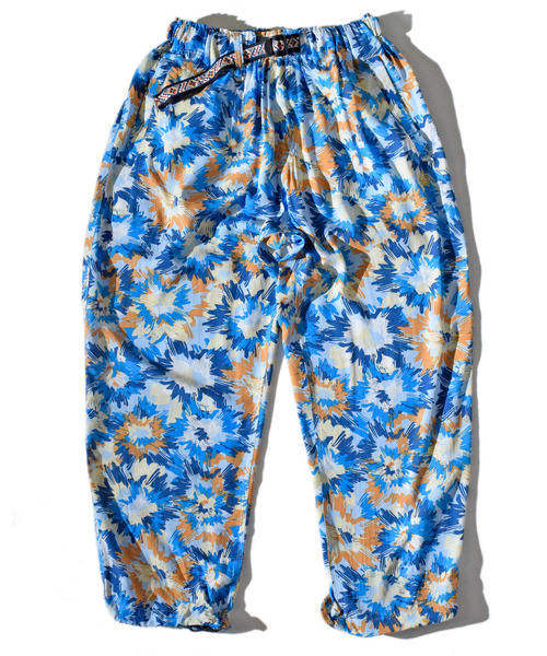 ALDIES（アールディーズ）の「Flower Thick Pants / フラワーシックパンツ（その他パンツ・メンズ・ブルー/オレンジ・LARGE/MEDIUM/SMALL/X-LARGE）」の7枚目の写真