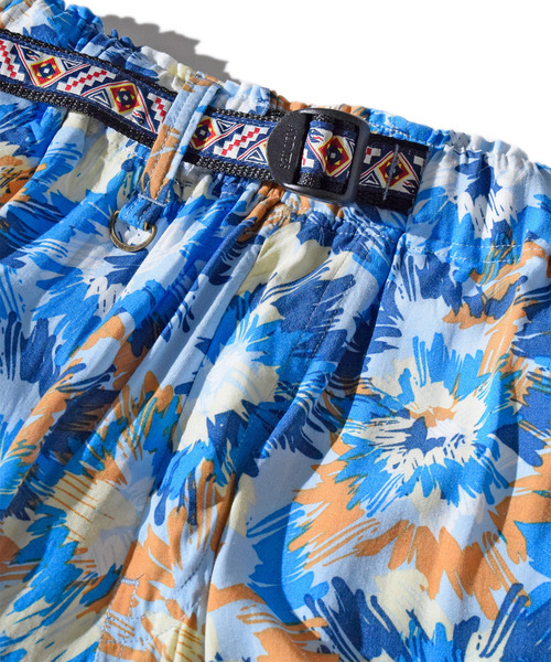 ALDIES（アールディーズ）の「Flower Thick Pants / フラワーシックパンツ（その他パンツ・メンズ・ブルー/オレンジ・LARGE/MEDIUM/SMALL/X-LARGE）」の9枚目の写真