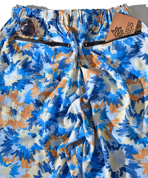 ALDIES（アールディーズ）の「Flower Thick Pants / フラワーシックパンツ（その他パンツ・メンズ・ブルー/オレンジ・LARGE/MEDIUM/SMALL/X-LARGE）」の11枚目の写真